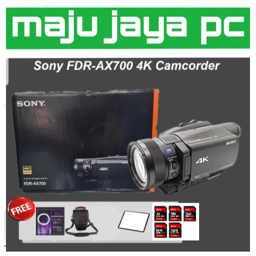 HANDYCAM SONY FDR-AX700 4K CAMCORDER