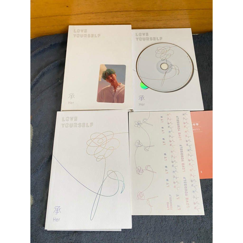 BTS - Love Yourself Her O ver album suga yoongi pc