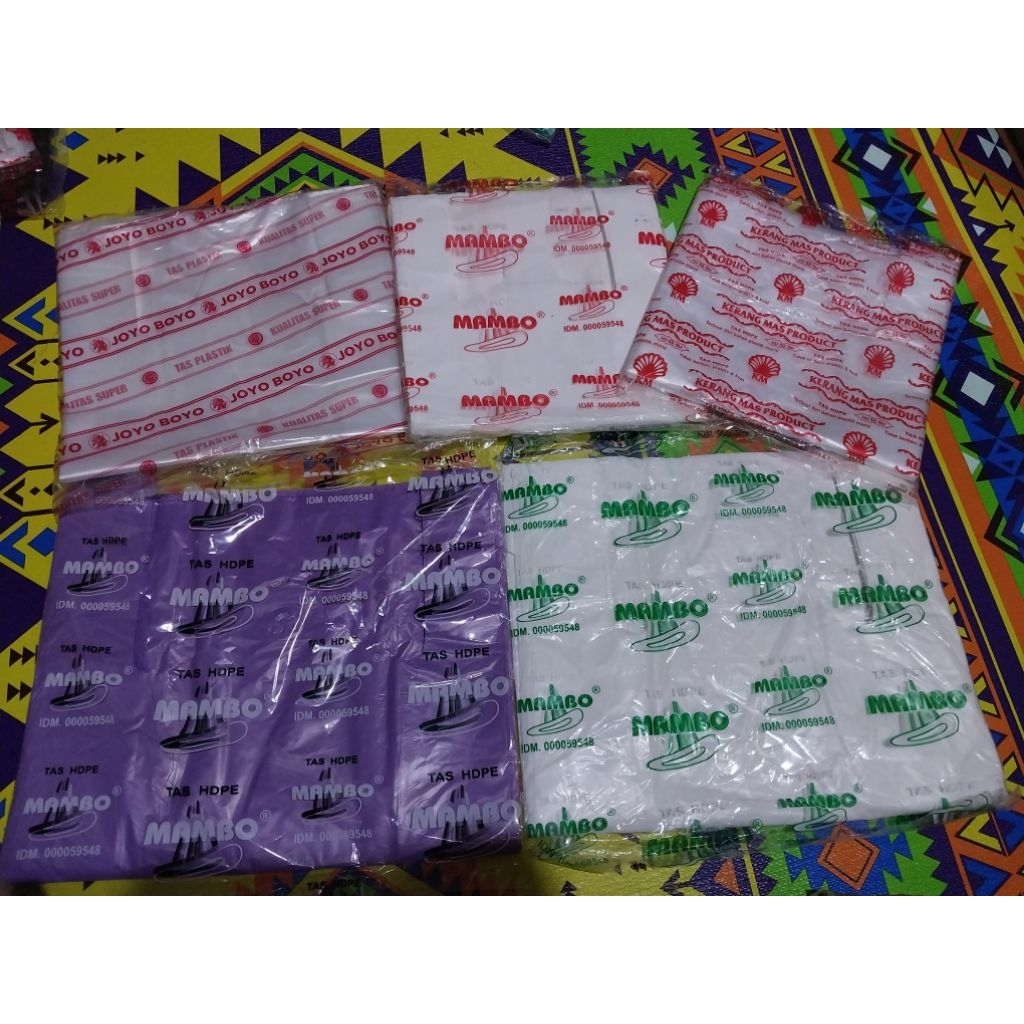 Kresek Mambo - Kresek Kerang Mas - Kresek Boyo - Kresek Boyo 24x43 - Kantong Plastik Tanggung - Kres