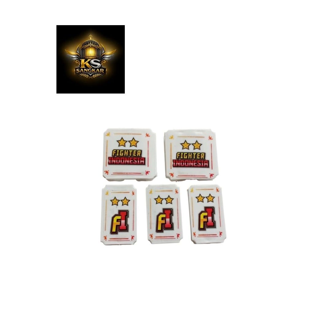 stoper plastik sangkar kotak fighter stoper sangkar kandang burung aksesoris sangkar burung