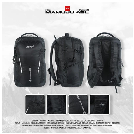 Tas Ransel Semi Carrier Mamuju 45 Liter / Carrier 45 Liter