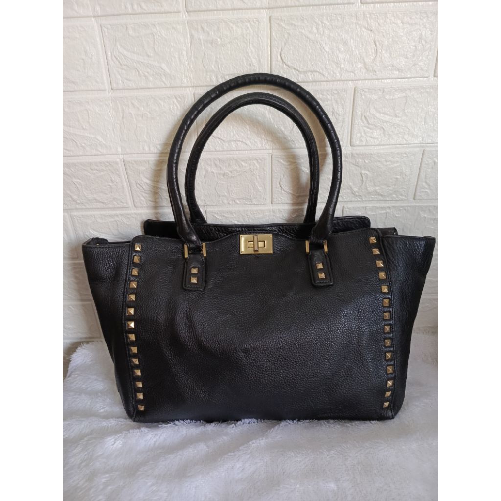 Tote bag kulit asli preloved like new