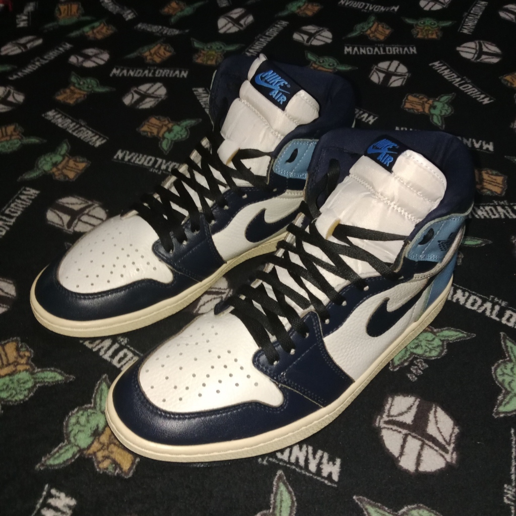 air jordan 1 obsidian blue, air jordan, sepatu basket, sepatu nike jordan, nike air jordan, sneakers