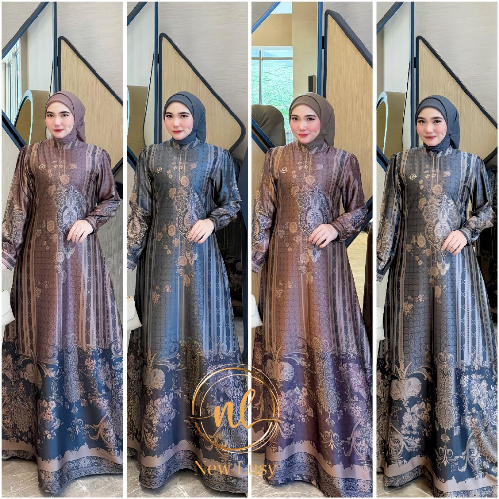 Amena dress/ Abaya aswan/ Ori Adisha/ new lussy