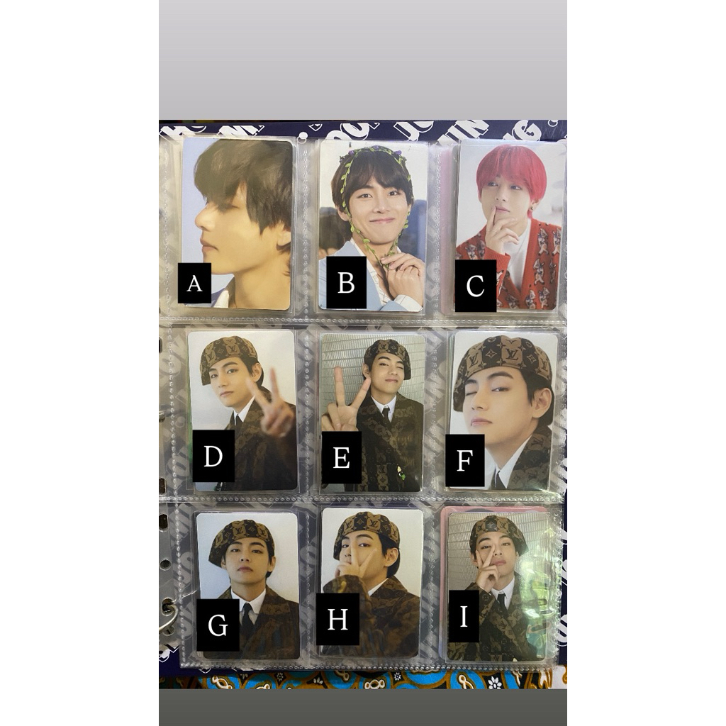 Photocard DICON V BTS