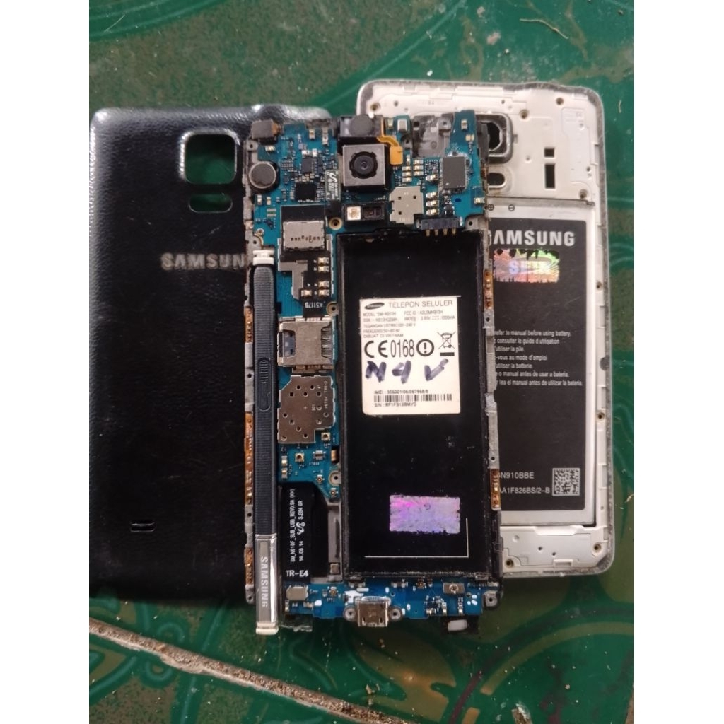 mesin hp samsung note 4 hidup baca deskripsi