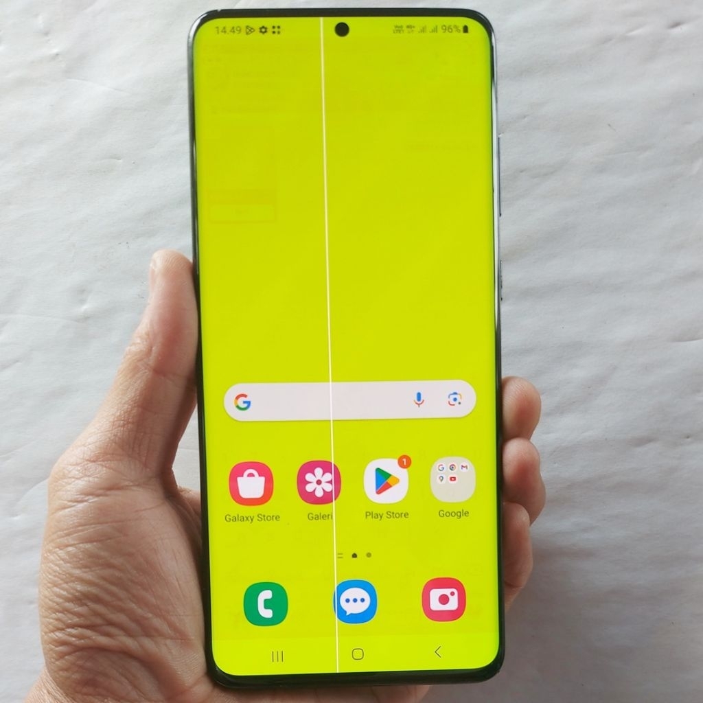 Handphone Hp Samsung Galaxy S20 Plus 8/128 NFC Second Eks Garansi Resmi Sein Mulus Original