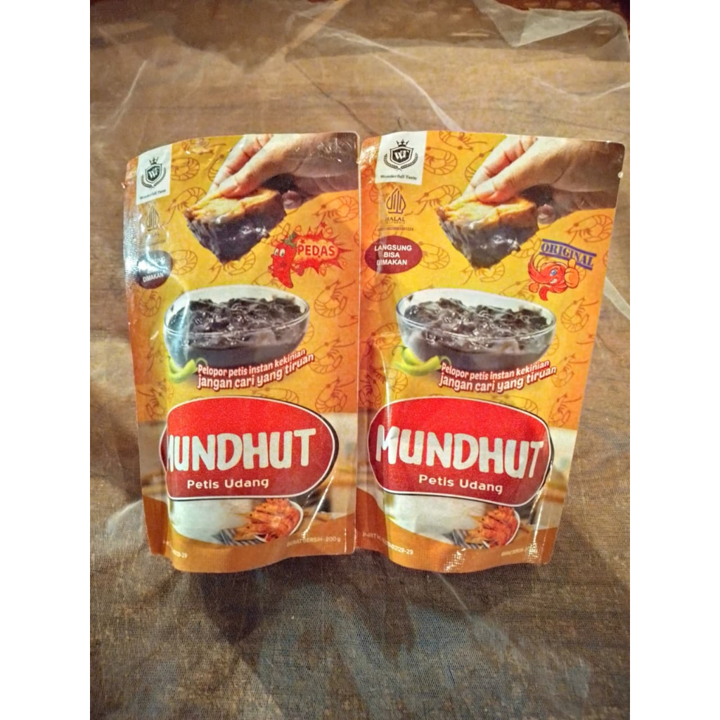 Petis Udang Mundhut Khas Semarang | Original & Pedas 200gr