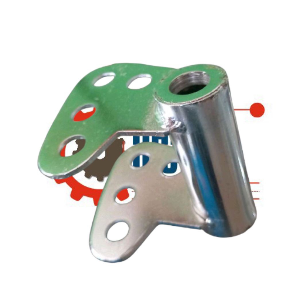 DUDUKAN SHOCKBREAKER BELAKANG PENINGGI SHOCK BELAKANG MODEL SCORPIO - Motorcycle