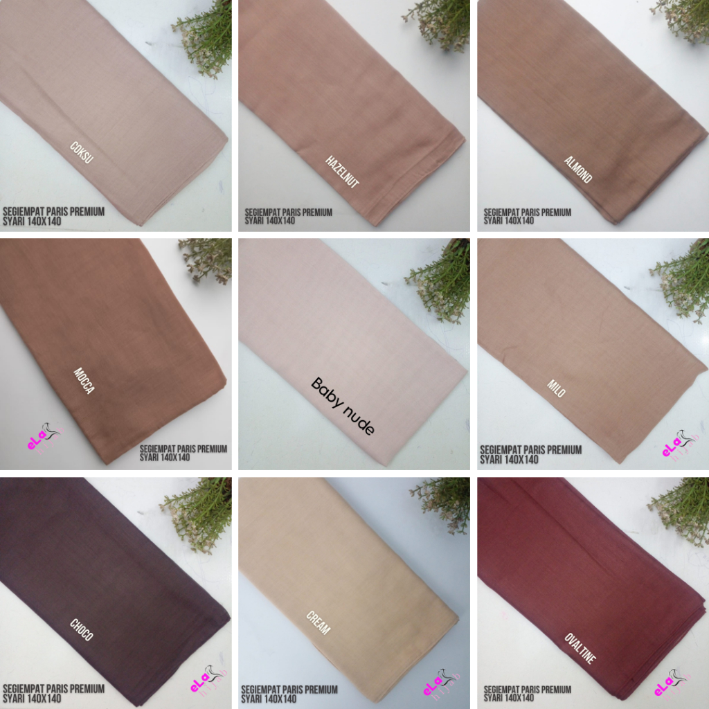kerudung Syari jumbo Voal Paris Voal Syari Premium 140x140