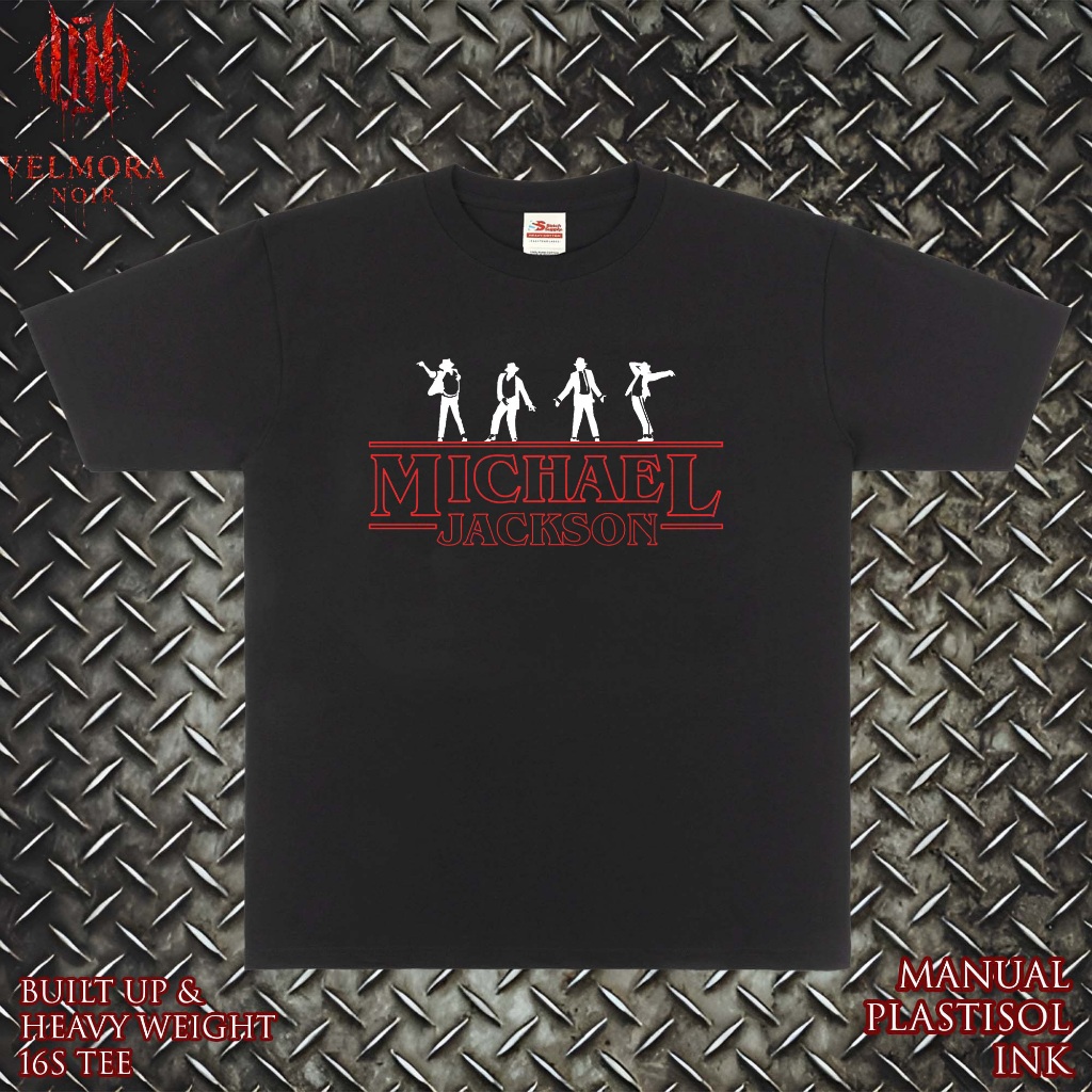 Kaos Michael Jackson Stranger Things Tshirt Mercandise