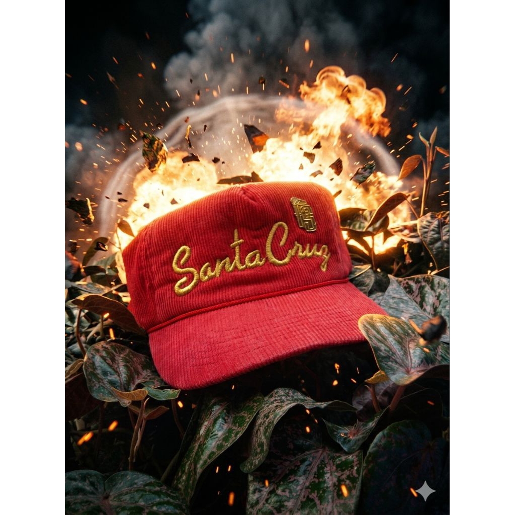 Topi Santa Cruz corduray vintage