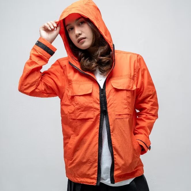 Troublemaker - Overshirt Hoodie - Cervelo Orange