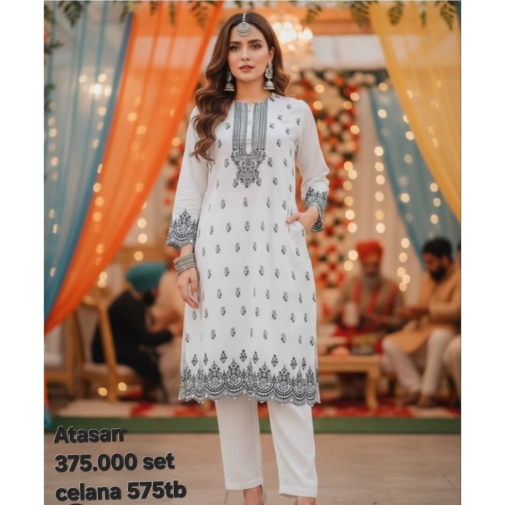 Kurti India - Kurti Pakistan - Kurti Bordir - LAHORI KURTI VOL.5