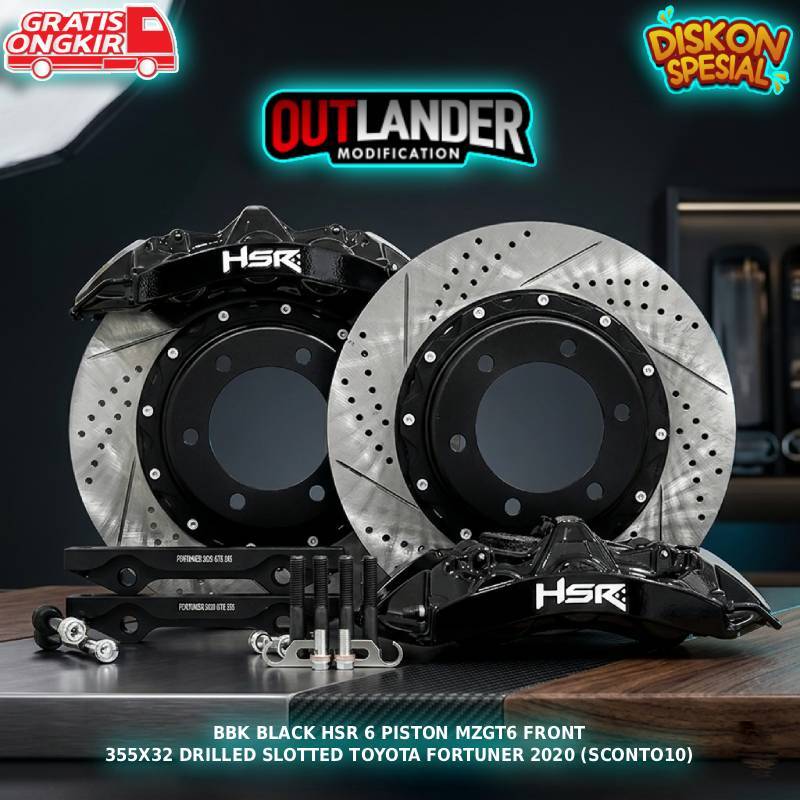 BIG BRAKE KIT / BBK FORTUNER 6 PISTON