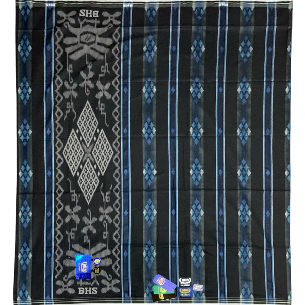 Sarung BHS Classic Gold Motif C44 DKA SJ Hitam Biru
