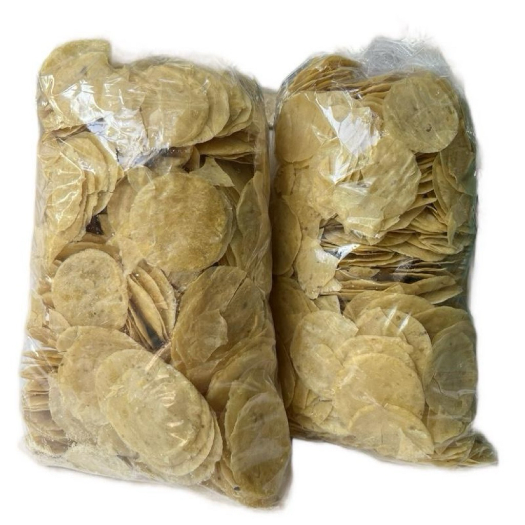 Opak mentah opak medan 1kg