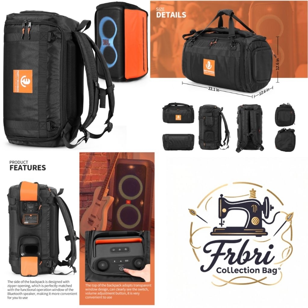 Tas speaker untuk jbl party box 110 customsoftcase speaker for jbl 110
