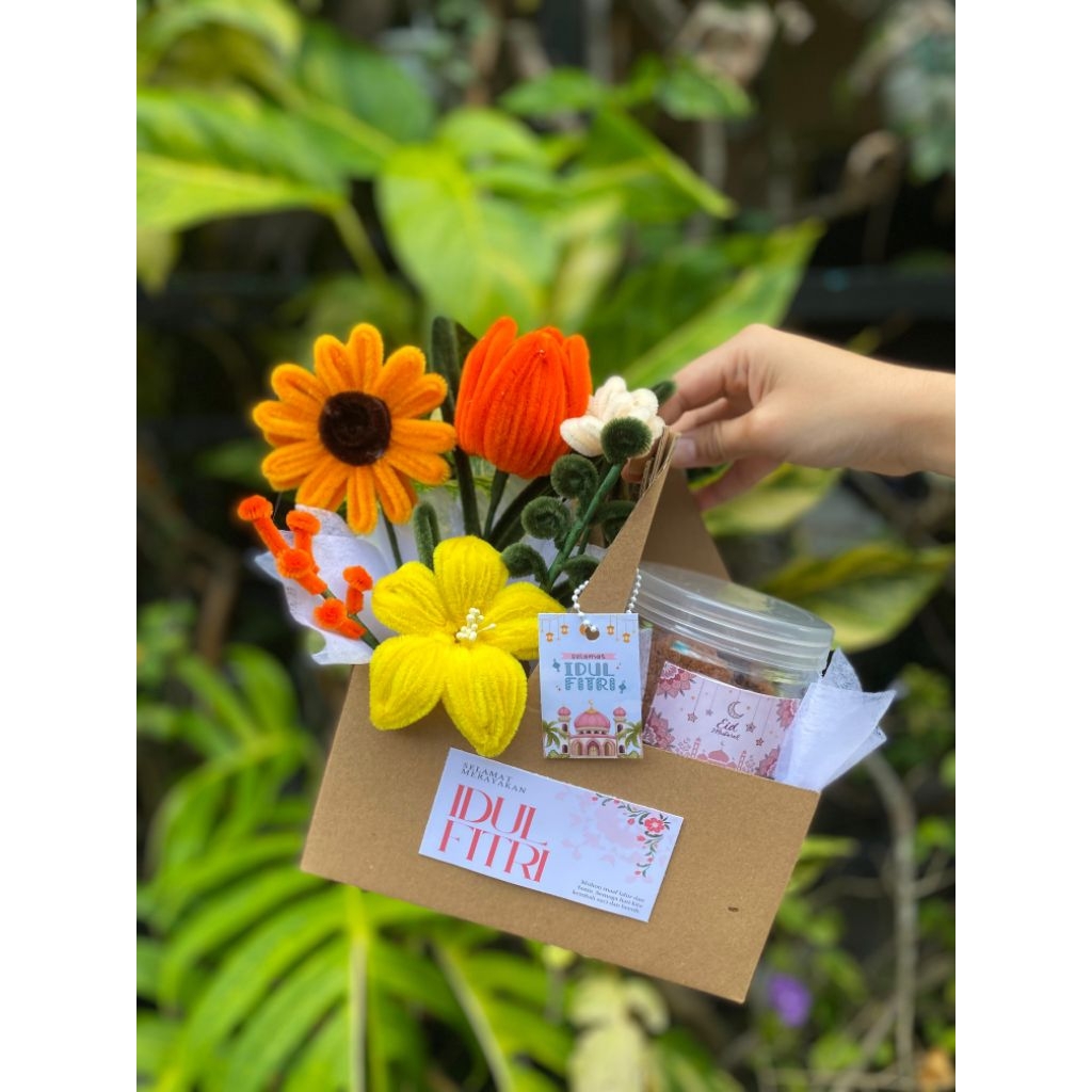 HAMPERS LEBARAN READY BATAM || hampers kue mix bunga kawat bulu lebaran batam|| hampers kue || Hampe