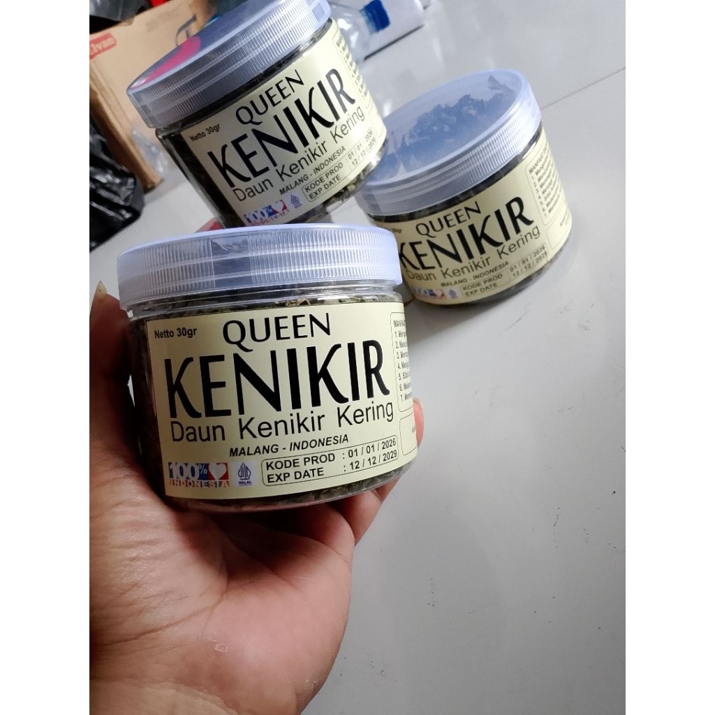 Teh Daun Kenikir Kering