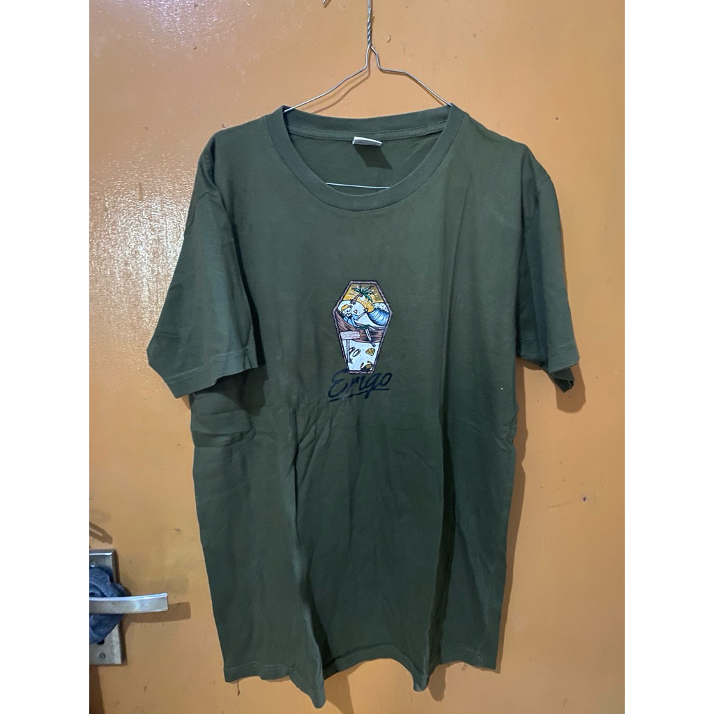 Kaos Erigo Hijau Army LD108