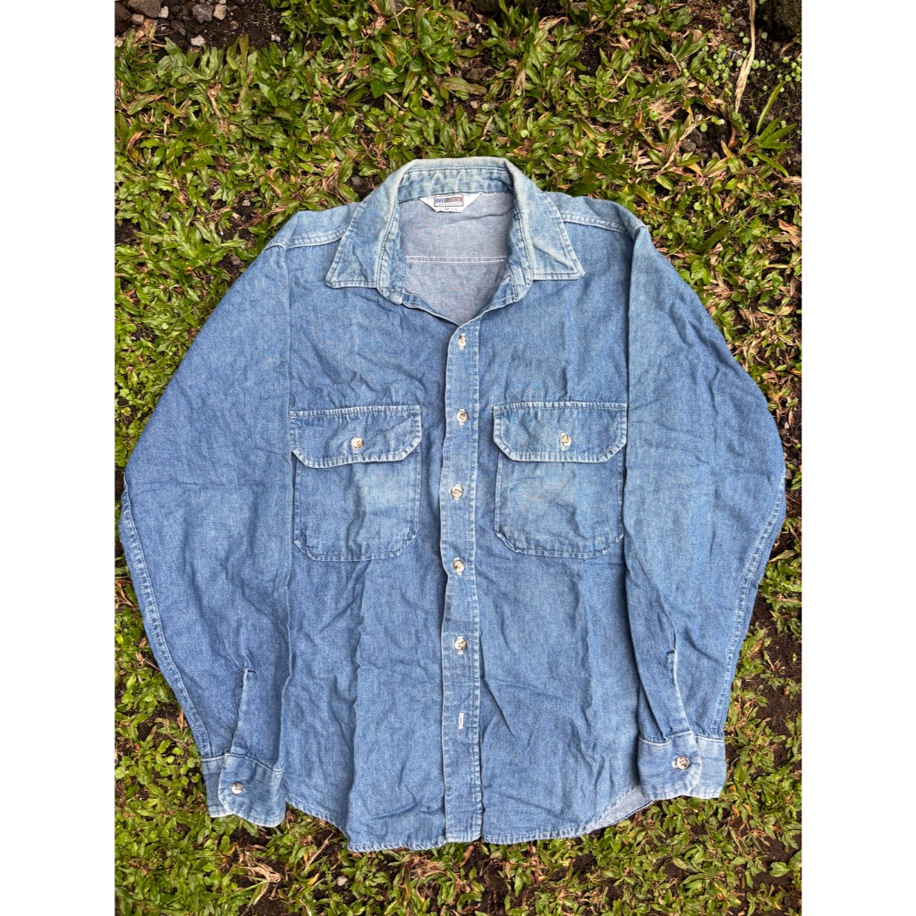 1980's Five Brother Denim Shirt - Made in USA