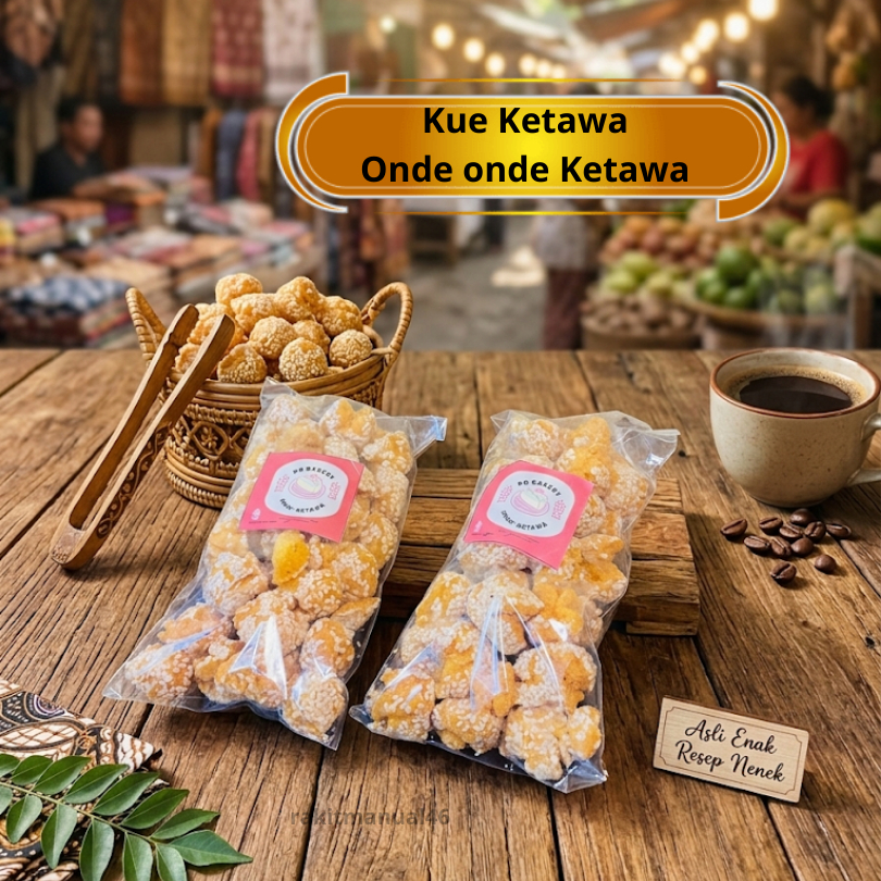 Kue Ketawa / Onde2 Manis Gurih & Renyah