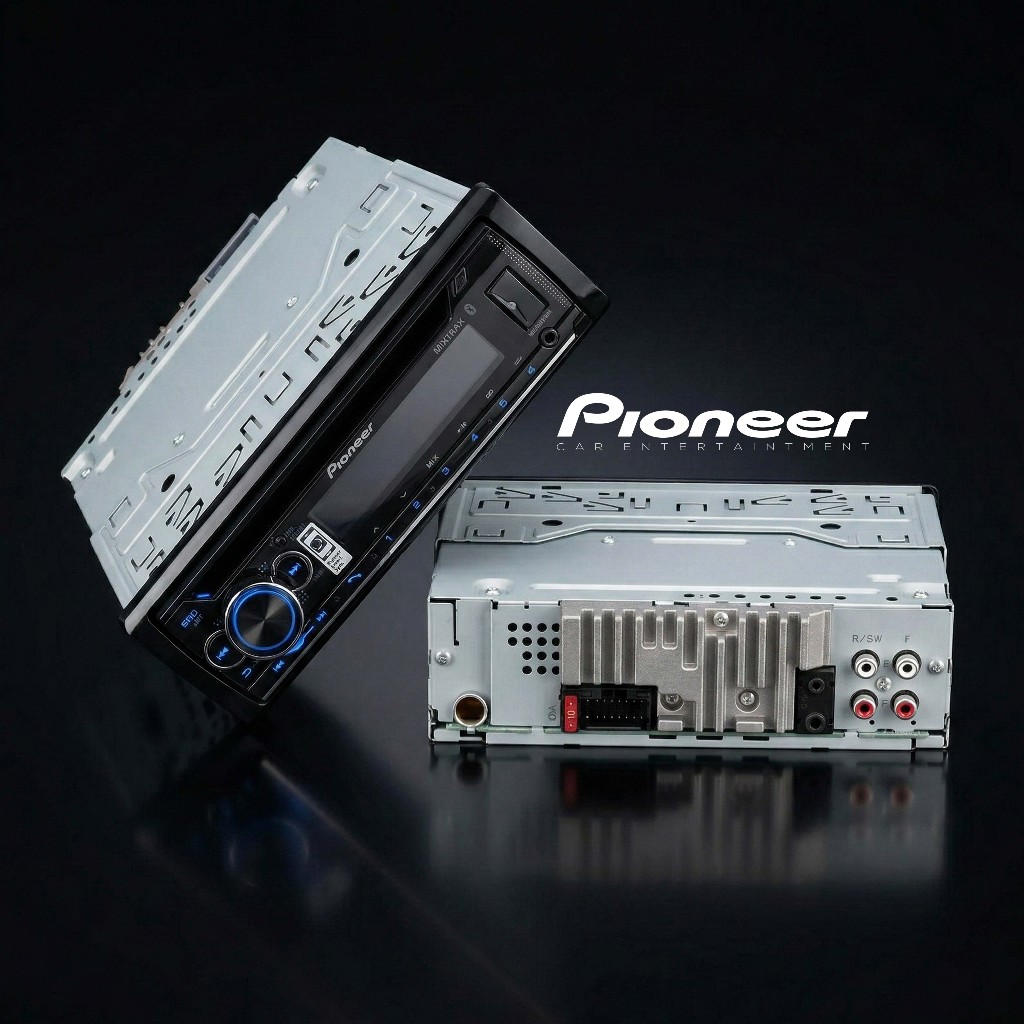 Pioneer DEH-S5250BT Single Din CD USB Blueooth Android Music Quick Charge Karaoke