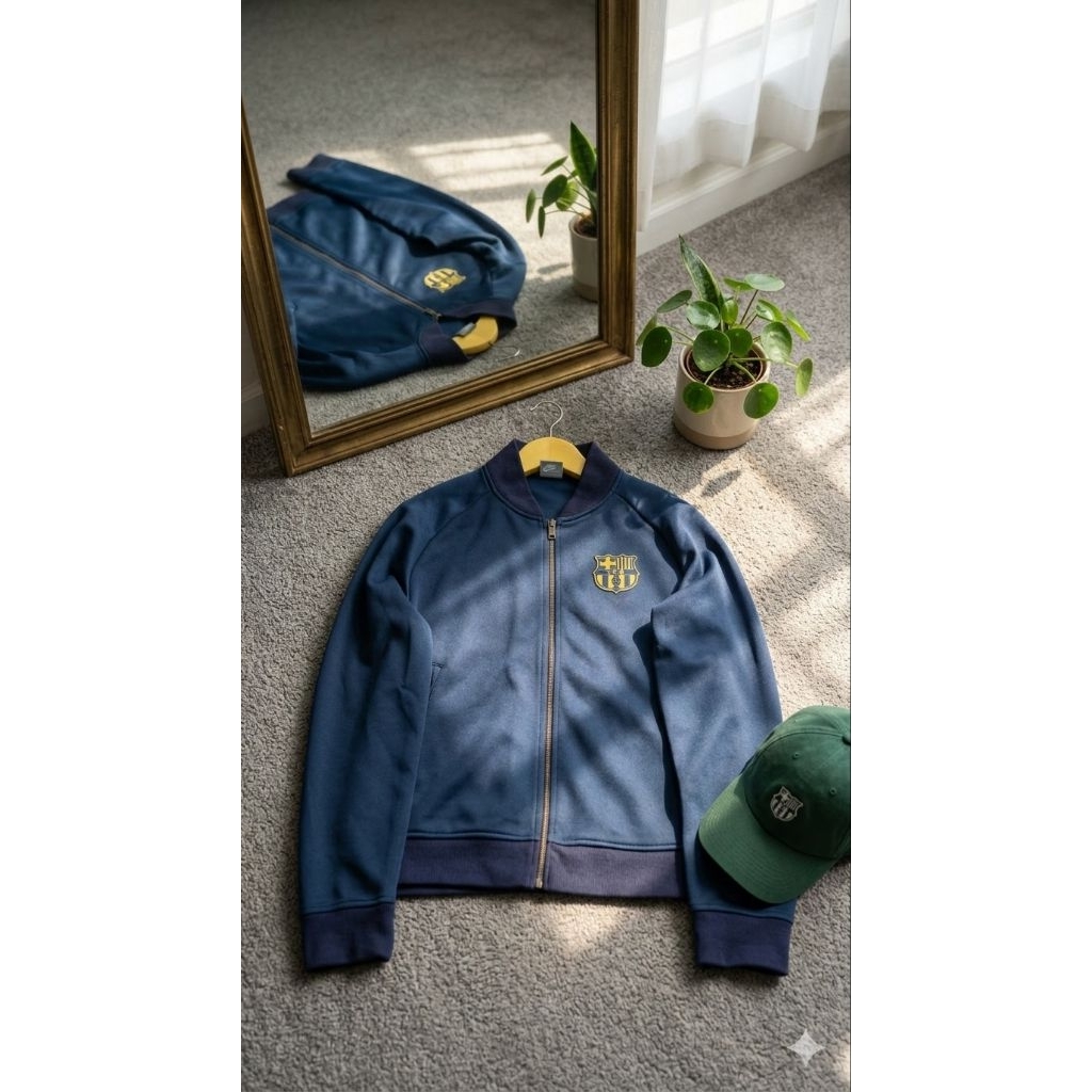 Jaket Tracktop Nike X Barcelona