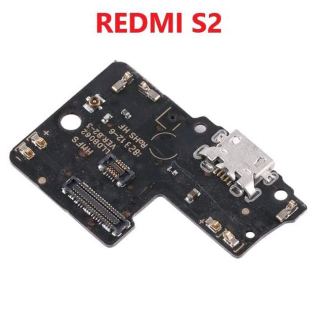 BOARD KONEKTOR PAPAN CAS XIAOMI REDMI S2 PCB CONNECTOR CHARGER PLUG IN MIC Redmi S2