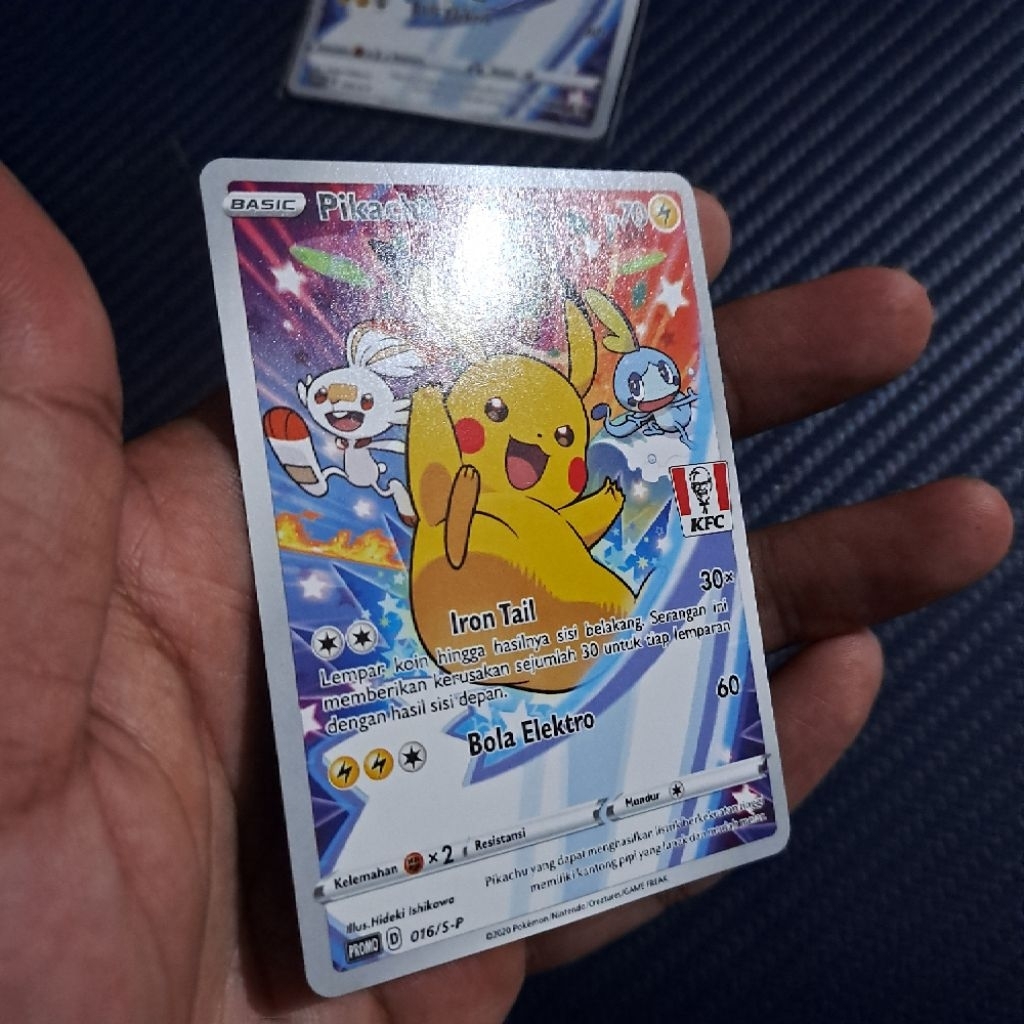 KARTU PIKACHU KFC PROMO