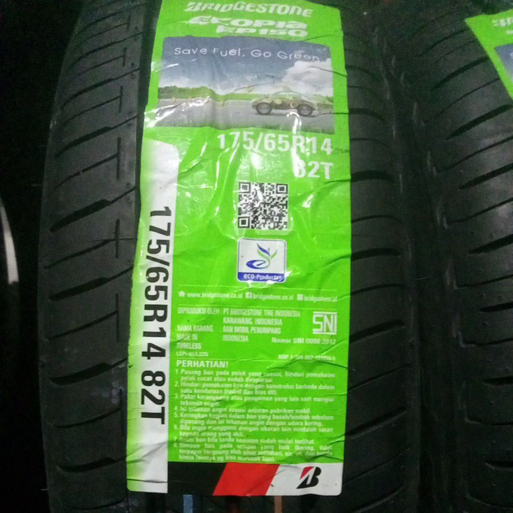 BAN BRIDGESTONE 175/65-14 ECOPIA