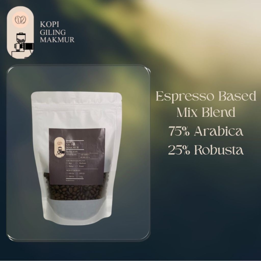 Espresso Blend - 75% Arabika 25% Robusta