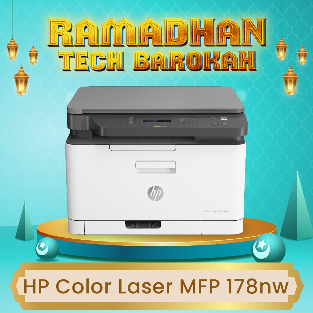 HP Printer Color Laser MFP 178nw