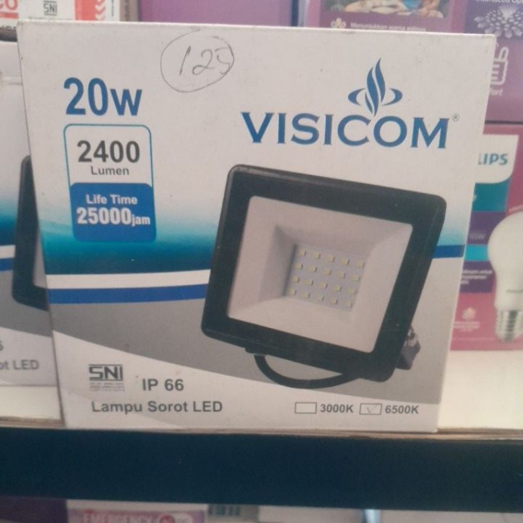 LAMPU SOROT LED VISICOM 20 WATT