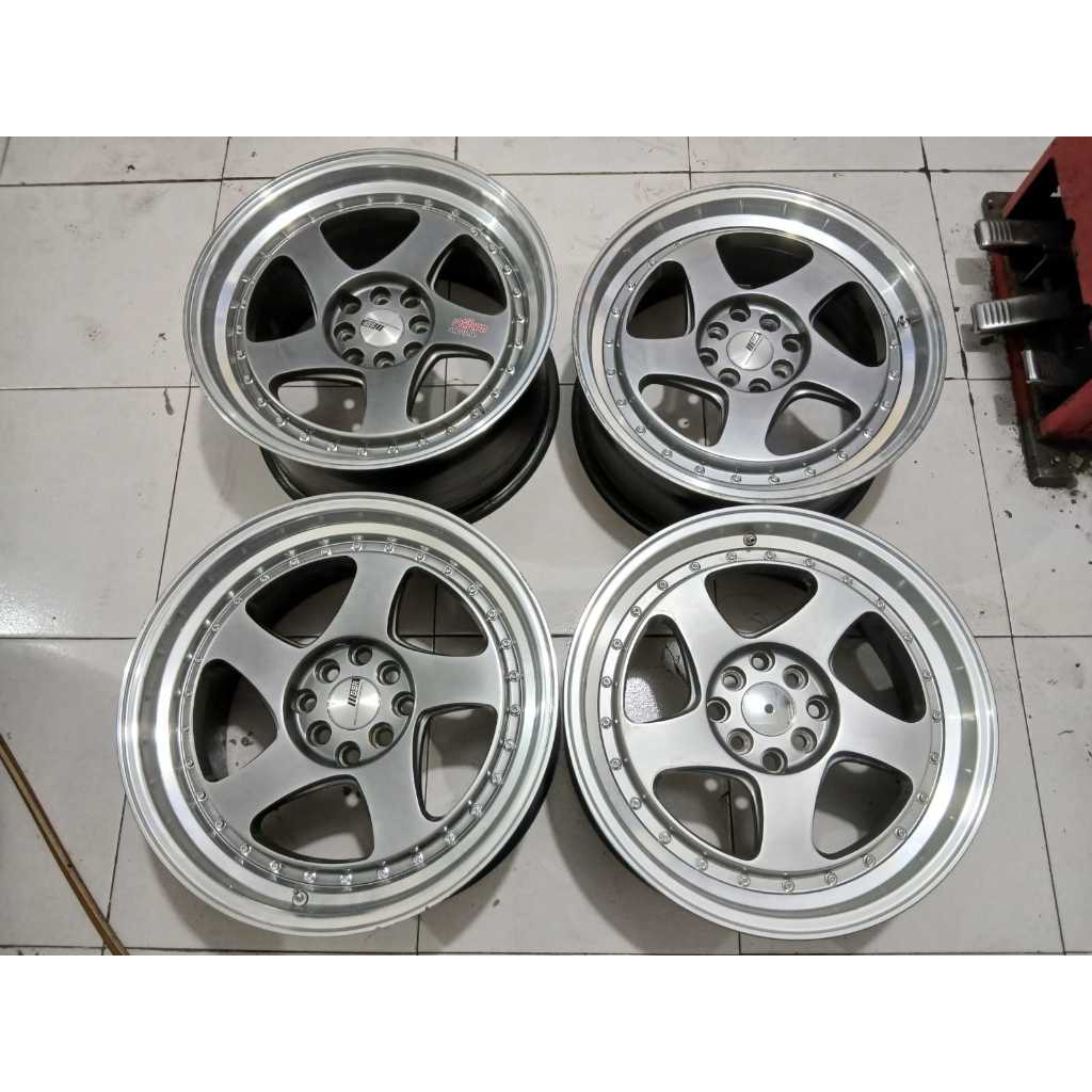 VELG MOBIL SECOND RING 17 RACING ROTIFORM R17 4X100 4X114 AVANZA XENIA LIVINA YARIS JAZZ BRIO CITY