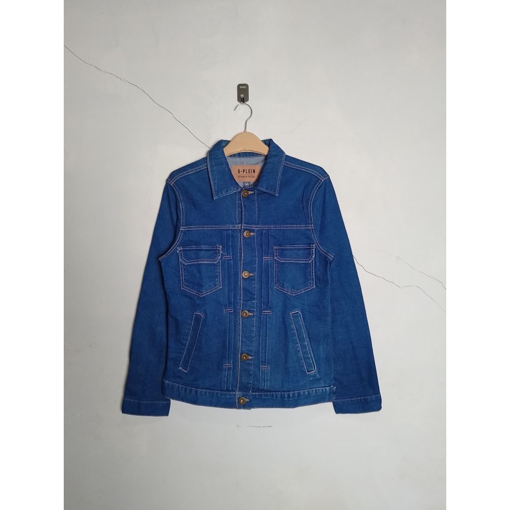 "G-Plein" Denim Jacket Type 2 Blue