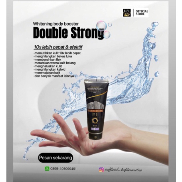 Night HB double strong (lotion malam saja)