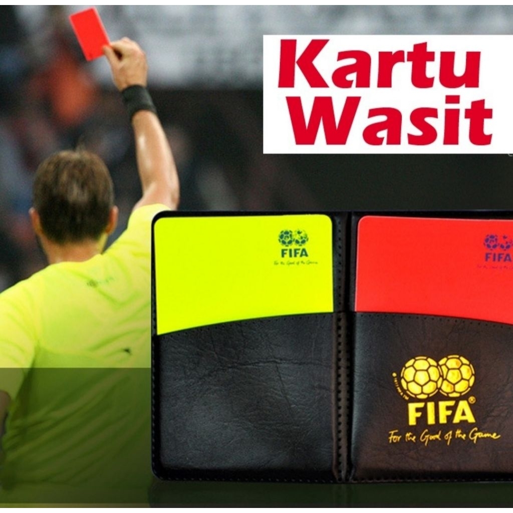 Kartu Wasit FIFA Sepakbola Futsal Perlengkapan Wasit