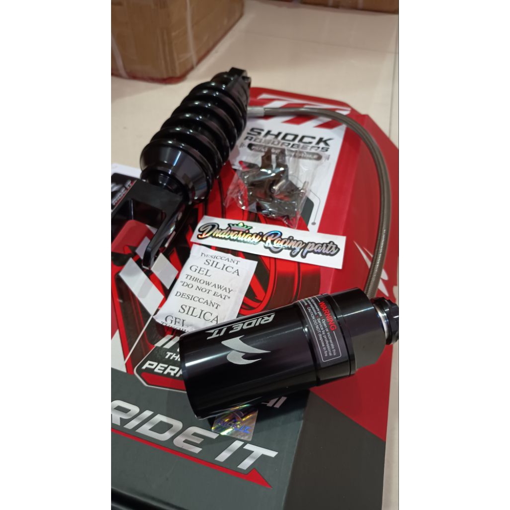RIDE IT Shock ride it vixion 265mm tabung pisah as gold GP103/monosok vixion tabung pisah ride it gp