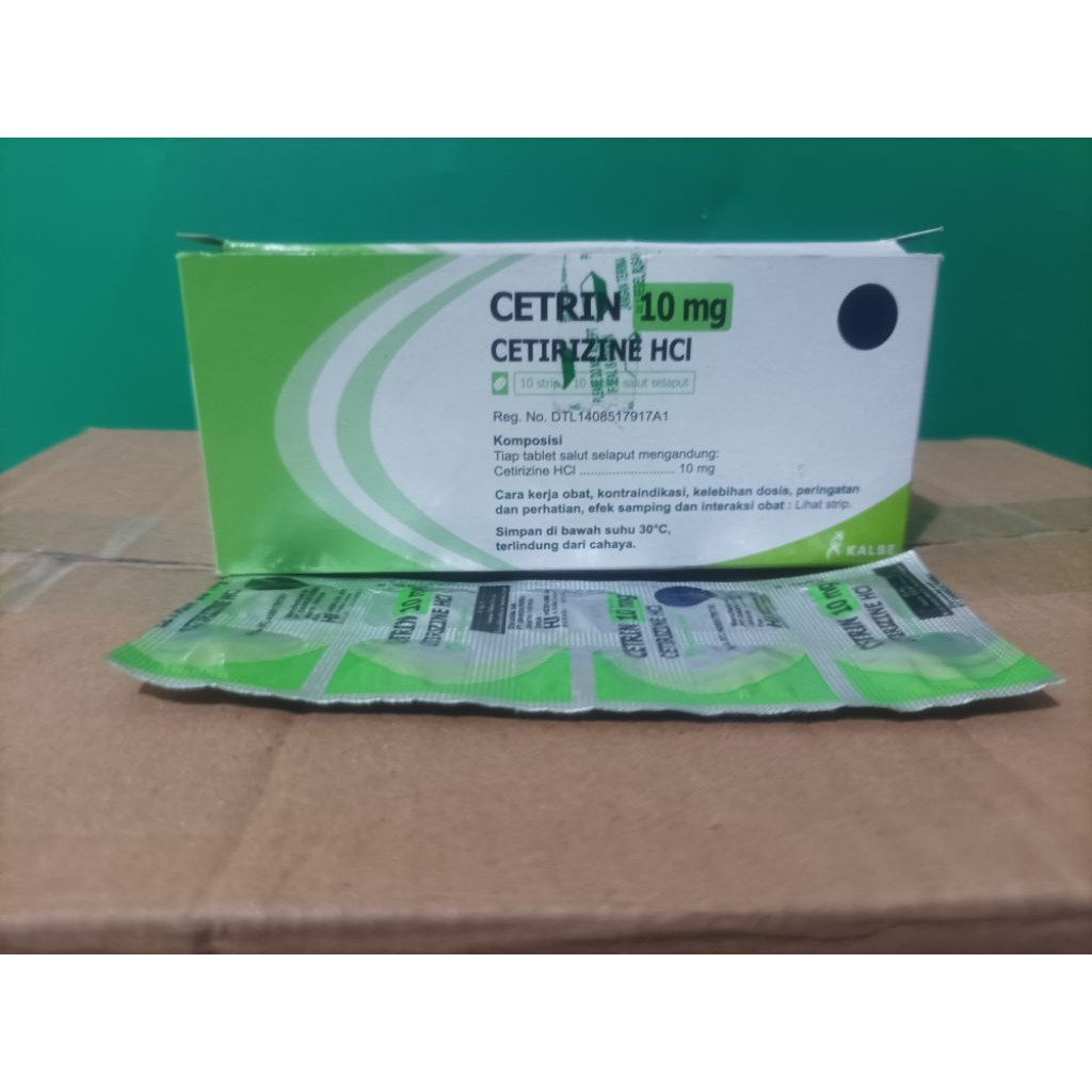 Cetrin Tablet obat gatal alergi