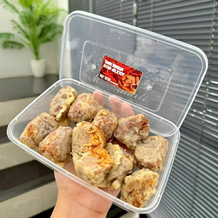 Tahu dimsum ayam jeletot isi 10pcs - enak banget ngajeletot beb