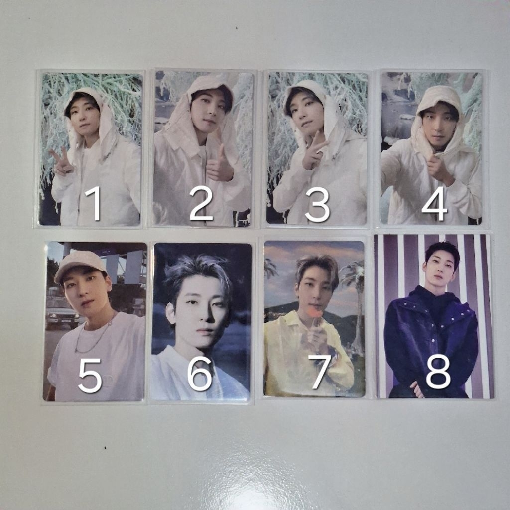 WONWOO SEVENTEEN OFFICIAL PHOTOCARD