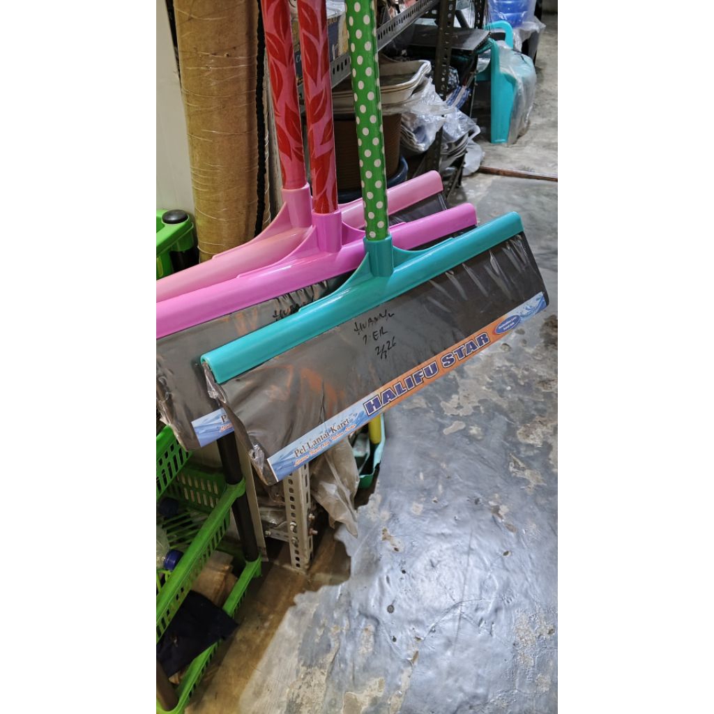 Wiper karet lantai/pel karet lantai/tarikan air/dorongan air