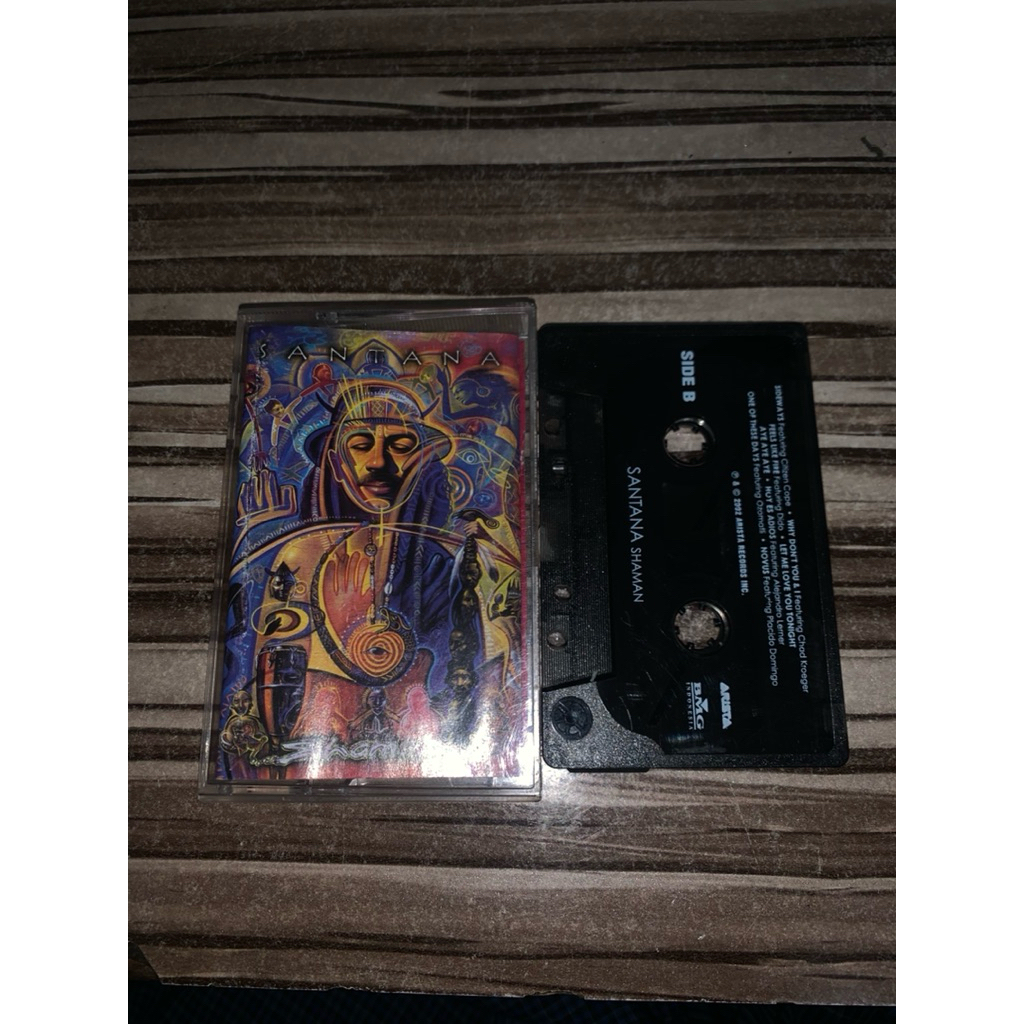 Kaset Pita Santana – Shaman (Original Tape)