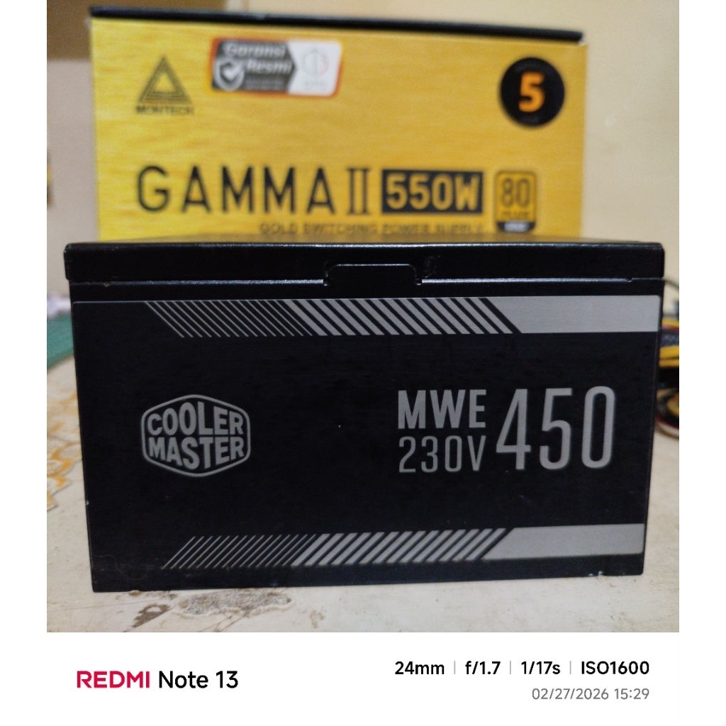 PSU COOLERMASTER NWE 450W 80+