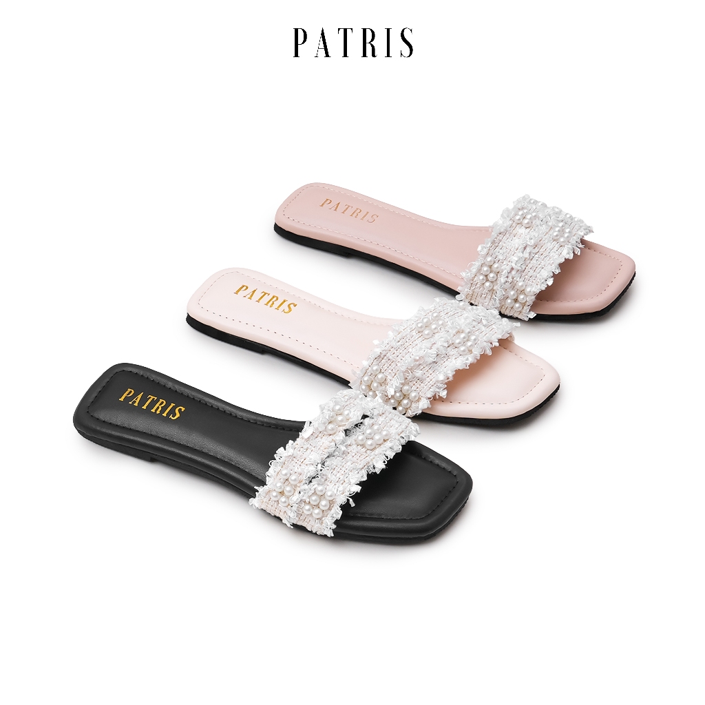 PATRIS Ravinia Sandal Wanita Flat / Teplek