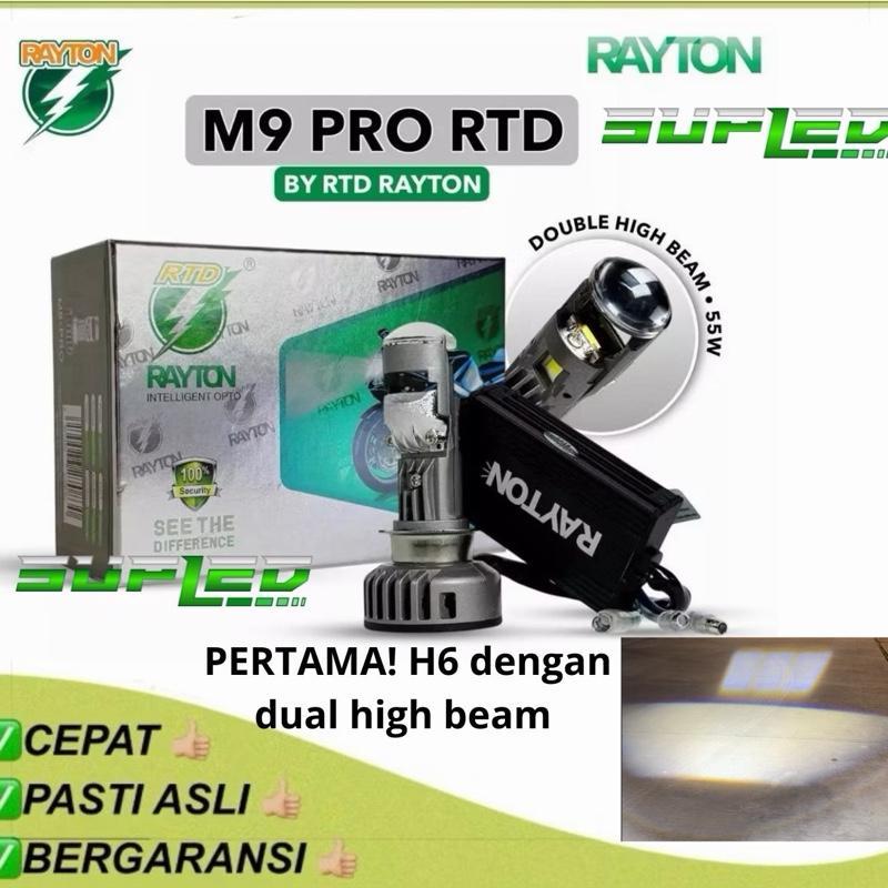 Lampu BILED 55 Watt Double High Beam untuk Motor Soket H6/H4/H7