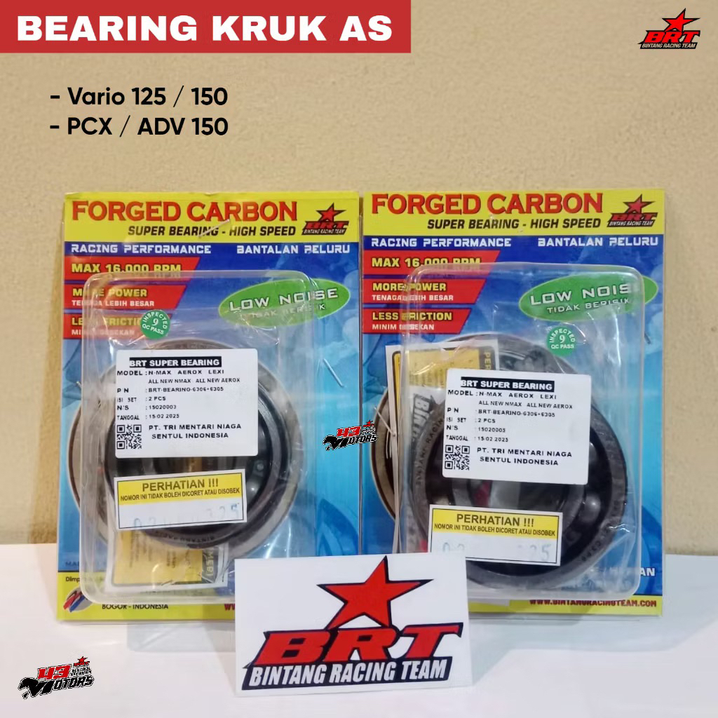 BEARING KRUK AS BRT SUPER BEARING BRT VARIO PCX ADV 125 / 150