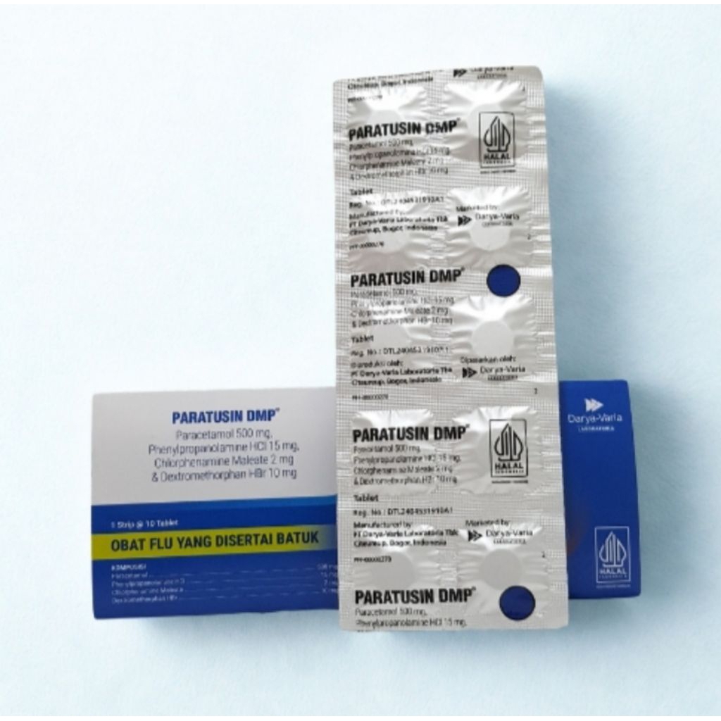 Paratusin DMP Tablet & Sirup 60Ml